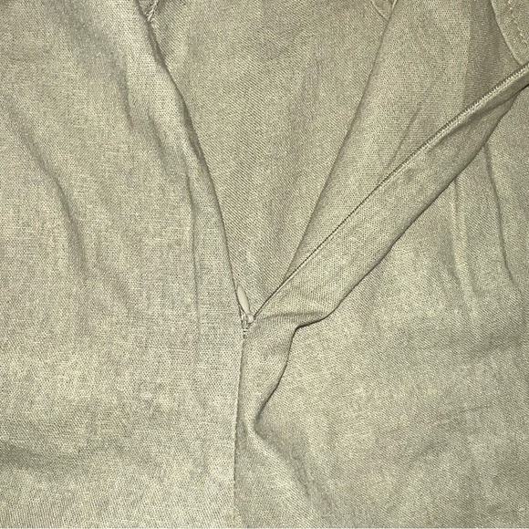 Avec Les Filles Wide Leg Linen-Blend Pant. New - Picture 8 of 8